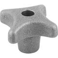 Kipp Palm Grips gray cast iron DIN 6335, Style B, metric K0147.206